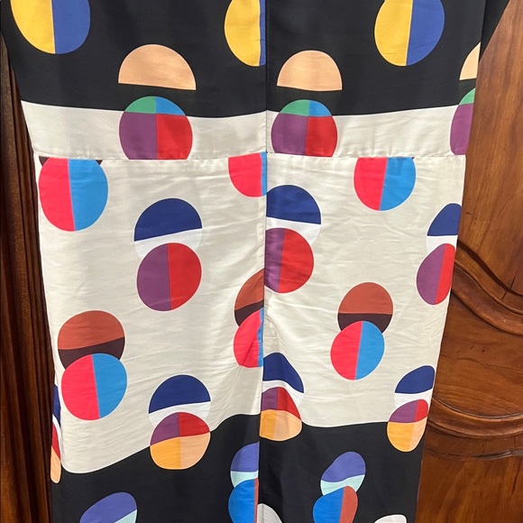 🎉Host Pick🎉 Eva Franco Multicolor Geometric Wrap Dress - Picture 8 of 8